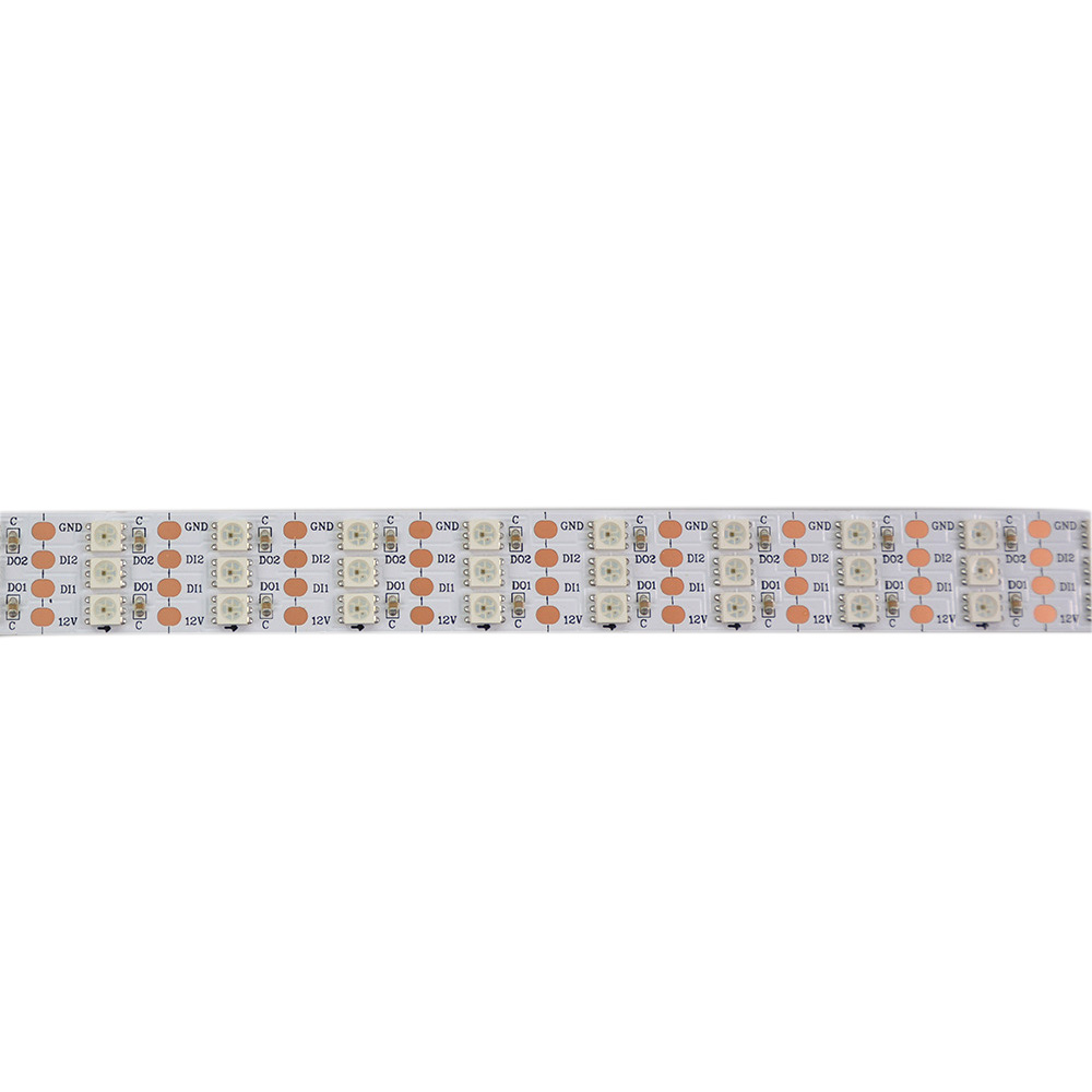 Triple Row High Density 144LEDs/m WS2815 Addressable LED Strip Light - DC12V High Bright LED Strip - 50M/164FT Per Roll Triple Row High Density 144LEDs/m WS2815 Addressable LED Strip Light - DC12V High Bright LED Strip - 50M/164FT Per Roll